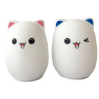 Ночник детский силиконовый Котик Elite MJ-010 (зарядка от USB)