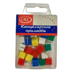 Кнопки-кубики LKC 30шт пластик. в пластиковом футляре 1009