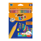 Карандаши цветные 18цв. BIC Kids Evolution Stripes 950524