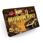 Игра экономическая DankoToys SPG08-02U Монополия (укр)
