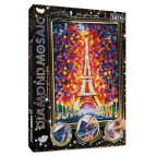 Алмазная живопись мозаика по номерам на холсте 20*30см DankoToys Париж DT DM-03-07