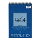 Альбом на спирали Fabriano для акварели 1264 А4 30л. 300г/м2 25% хлопка 19100649