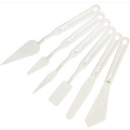 Набор пластиковых мастихин Mungyo 6шт MPPK6