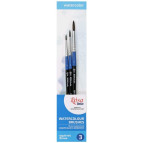 Набор кистей 3шт Rosa Studio №14 белка круглая (№0,2,4) к.р. 186114