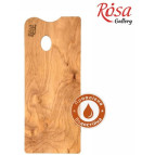 Палитра Rosa деревянная прямоугольная 45*18,5см промасляная, под этюдники французского типа GPТ50083045