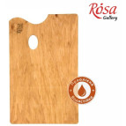 Палитра Rosa деревянная прямоугольная 45,5*28,5см промасляная, под этюдники французского типа GPТ50083044