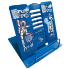 Подставка для книг металлическая Kidis Explore space 13110