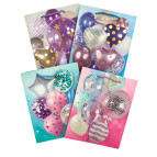 Пакет подарочный бумажный 18*23*10см Шары Q-254-S