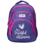 Рюкзак (ранец) школьный 1Вересня Smart 558634 TN-01 Four plus Heard 44*31*13 см