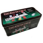 Набор Poker Game Set 200ps в металлической коробке №200