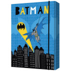 Папка для тетрадей B5 KITE мод 210 плотный картон на резинке DC Comics DC22-210
