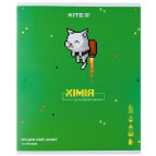 Тетрадь школьная предметная А5+ 168*203мм 48л. Kite в клетку, Pixel Химия K21-240-14