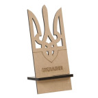 Заготовка для декорирования Rosa Talent (МДФ) подставка под мобильный телефон 8*20*11см Тризуб-1 240808