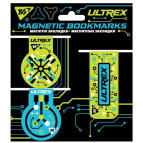 Закладки для книг магнитные YES Ultrex 3шт 707619