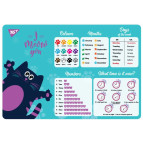 Подложка на стол Yes пластиковая 42,5*29см англ. Kittycon 492055