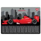 Подложка на стол Yes пластиковая 42,5*29см с таблицей умножения Race legend 492052
