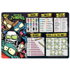 Подложка на стол Yes пластиковая 42,5*29см англ. Zombie 491804