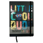 Блокнот А5 96л. Лидер Надписи с резинкой влинию А5-9918