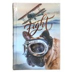 Блокнот В6 12,5*17,6см 176л. Аркуш Мопс пилот 032615