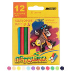 Карандаши цветные 12цв. Marco Пегашка, укороченные 1010Н-12