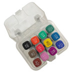 Скетч маркеры для рисования Touch yure двусторонние для бумаги набор 12 шт квадратные YZ-502-12