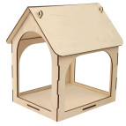 Заготовка для декорирования Rosa Talent (фанера) Кормушка для птиц-2 26*20*26,5см 286202