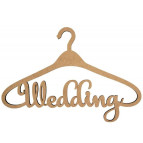 Заготовка для декорирования Rosa Talent (МДФ) Вешалка Wedding 45*30,5см 281316