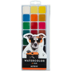 Краски акварельные 24 цв. Kite Dogs пласт/уп без/к K23-442