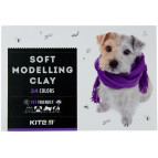 Пластилин восковый Kite набор 24 цв. по 20 гр. Dogs K22-089