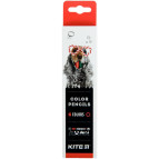Карандаши цветные 6шт Kite мод 050 Dogs K22-050-1