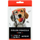 Карандаши цветные 18шт Kite мод 052 Dogs K22-052-1