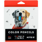 Карандаши цветные 24шт Kite мод 055 Dogs K22-055-1