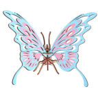 Деревянная сборная 3D модель WoodCraft Бабочка (19,6*11,8*15см) XG-G031H