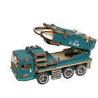 Деревянная сборная 3D модель WoodCraft Ракетная установка (11,9*5*6,2см) XC-G015H