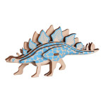 Деревянная сборная 3D модель WoodCraft Динозавр-18 (13*2,5*7,2см) ZP06