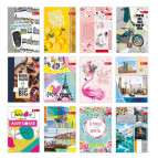 Блокнот А6 64л. интегральная обложка Скат ТП-19