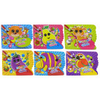 Книжка-раскраска А4 6л ЛИДЕР Объемные глаза BK-10-91/23502