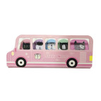 Стикеры-закладки липкие ЛИДЕР 5шт Автобус-Котики 10-005