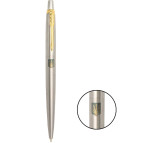 Ручка шариковая Parker 16032_T005c Jotter SS Герб Украины желто-синий