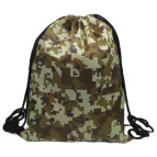 Сумка для обуви ЛИДЕР 34*43см Камуфляж пиксель 420-6