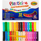 Пластилин 32цв. Class 360г Чистые руки мини 7656C