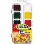 Краски акварельные 10 цв. Class медовые пластиковая упаковка 7615