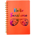 Тетрадь на спирали А5 100л. ООПТ 4053 в клетку