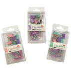 Канцелярский набор Оопт биндеры 19мм 6шт и скрепки 30шт, цвет в ассортименте 2066