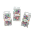 Канцелярский набор ООПТ биндеры 19мм 6шт и кнопки-гвоздики 35шт, цвет в ассортименте 2067