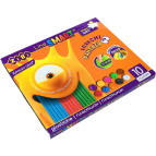 Пластилин 10цв. ZiBi 200г ZB.6223