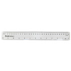 Линейка 30см пластик Kube прозрачная Rule Mate 998-178