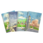 Тетрадь на спирали А5 48л. пластиковая обложка Лидер Time Diary 77603 в клетку