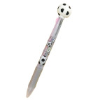 Ручка шариковая с насадкой 3-х цветная ЛИДЕР Футбол 1918