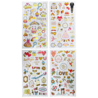 Наклейки детские 28*15см Deco ассорти DA-0**